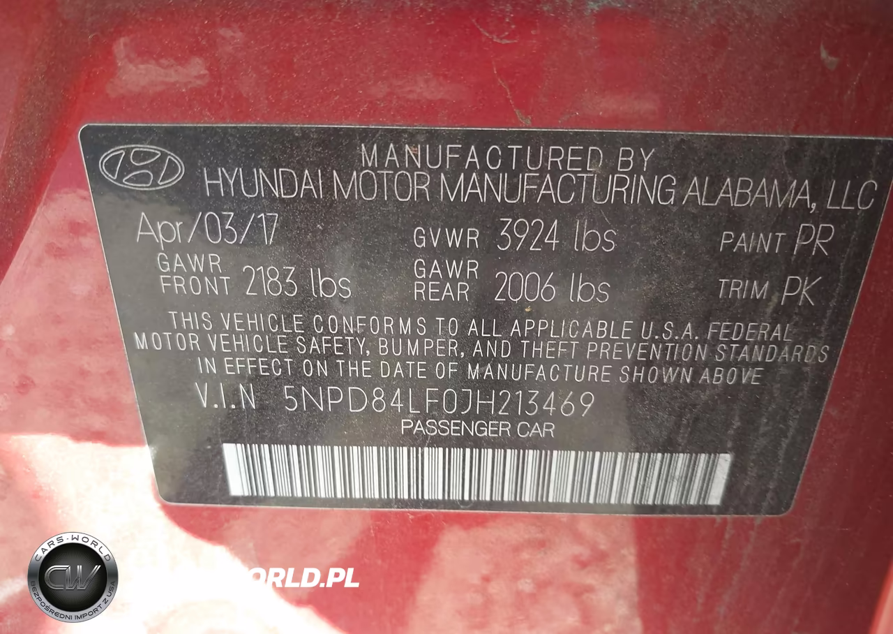 2018 Hyundai Elantra Sel VIN:5NPD84LF0JH213469 - 9