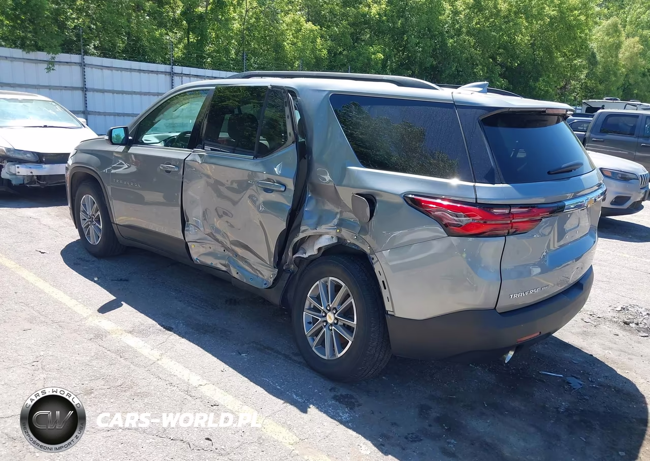 2023 Chevrolet Traverse Awd Lt Cloth VIN:1GNEVGKW3PJ267324 - 3