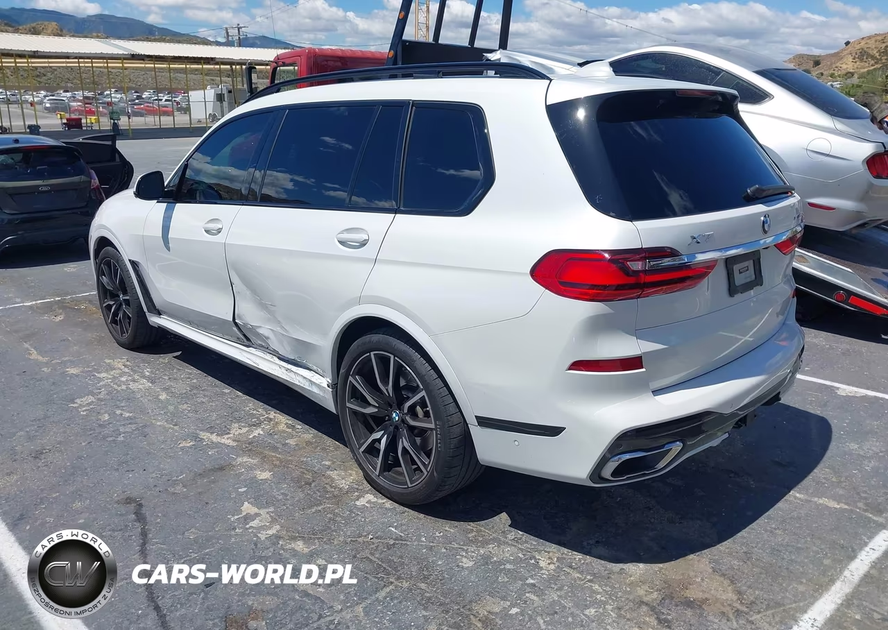 2022 BMW X7 xDrive40I VIN:5UXCW2C05N9J76451 - 3