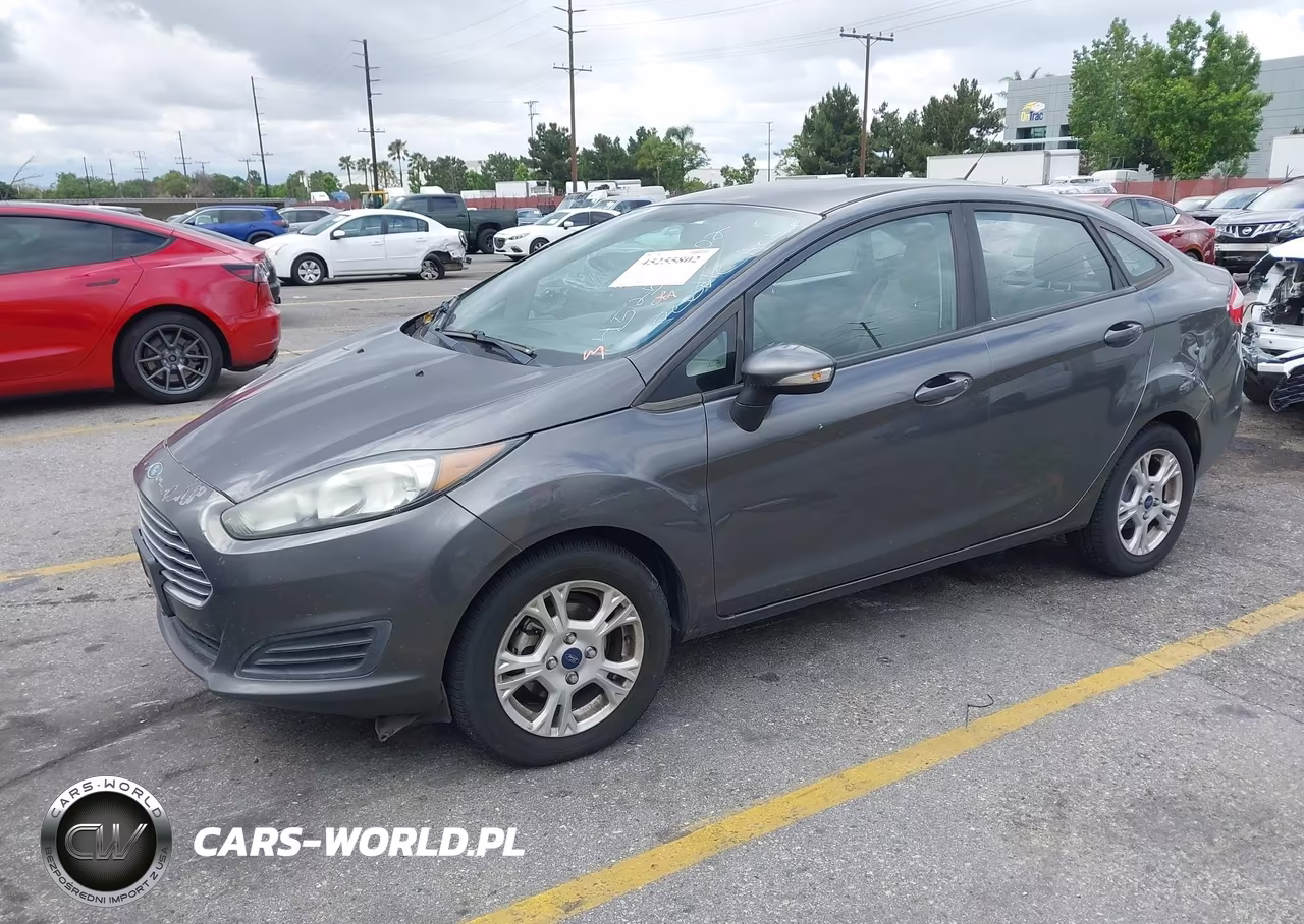 2016 Ford Fiesta Se VIN:3FADP4BJ0GM183665 - 2