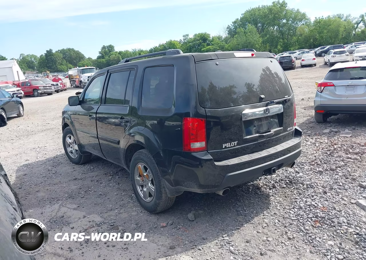 2011 Honda Pilot Ex-L VIN:5FNYF4H5XBB039983 - 3