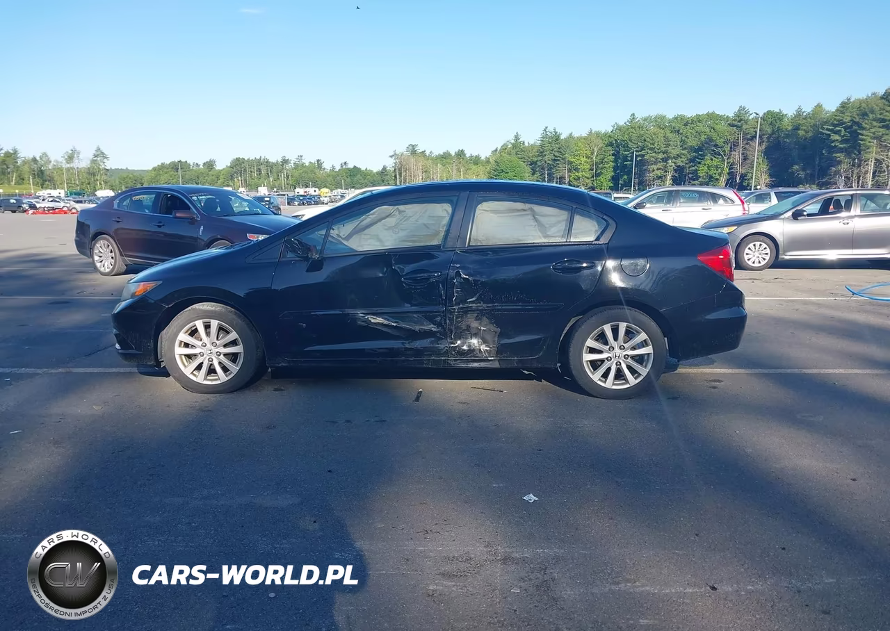 2012 Honda Civic Ex VIN:2HGFB2F86CH335889 - 14