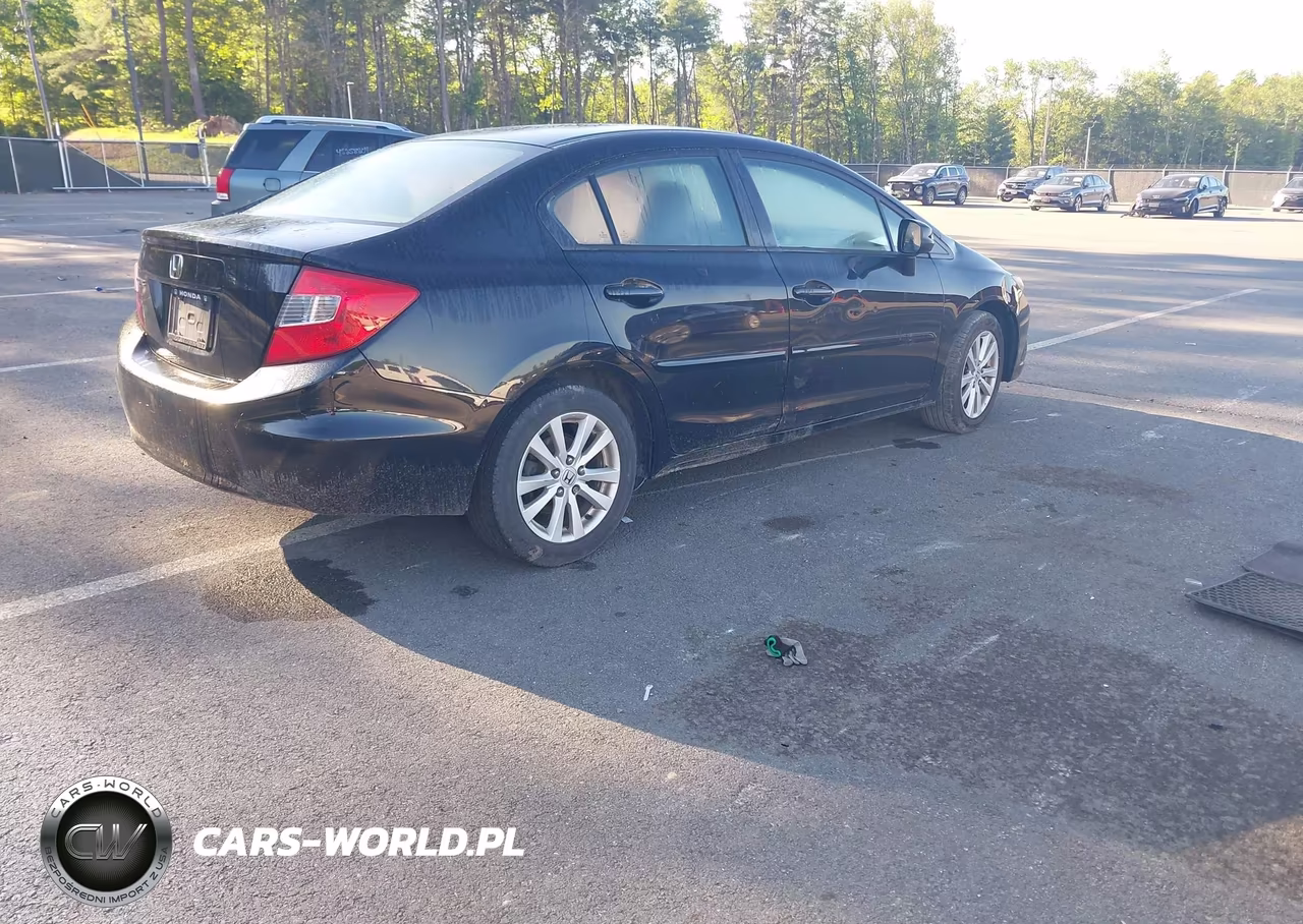 2012 Honda Civic Ex VIN:2HGFB2F86CH335889 - 4