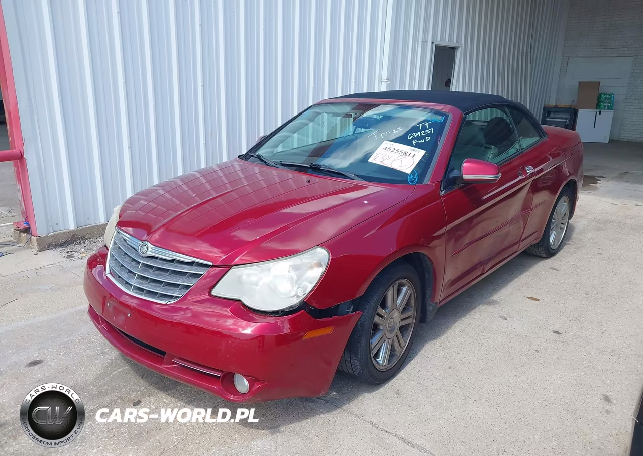 2008 Chrysler Sebring Limited VIN:1C3LC65M58N639237 - 2