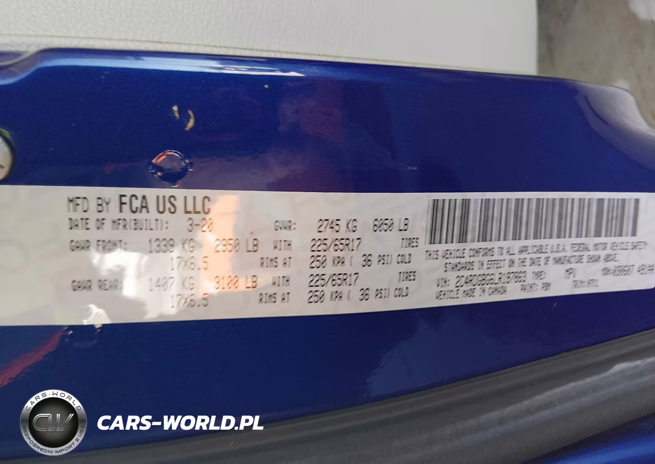 2020 Dodge Grand Caravan Se VIN:2C4RDGBG6LR197863 - 9