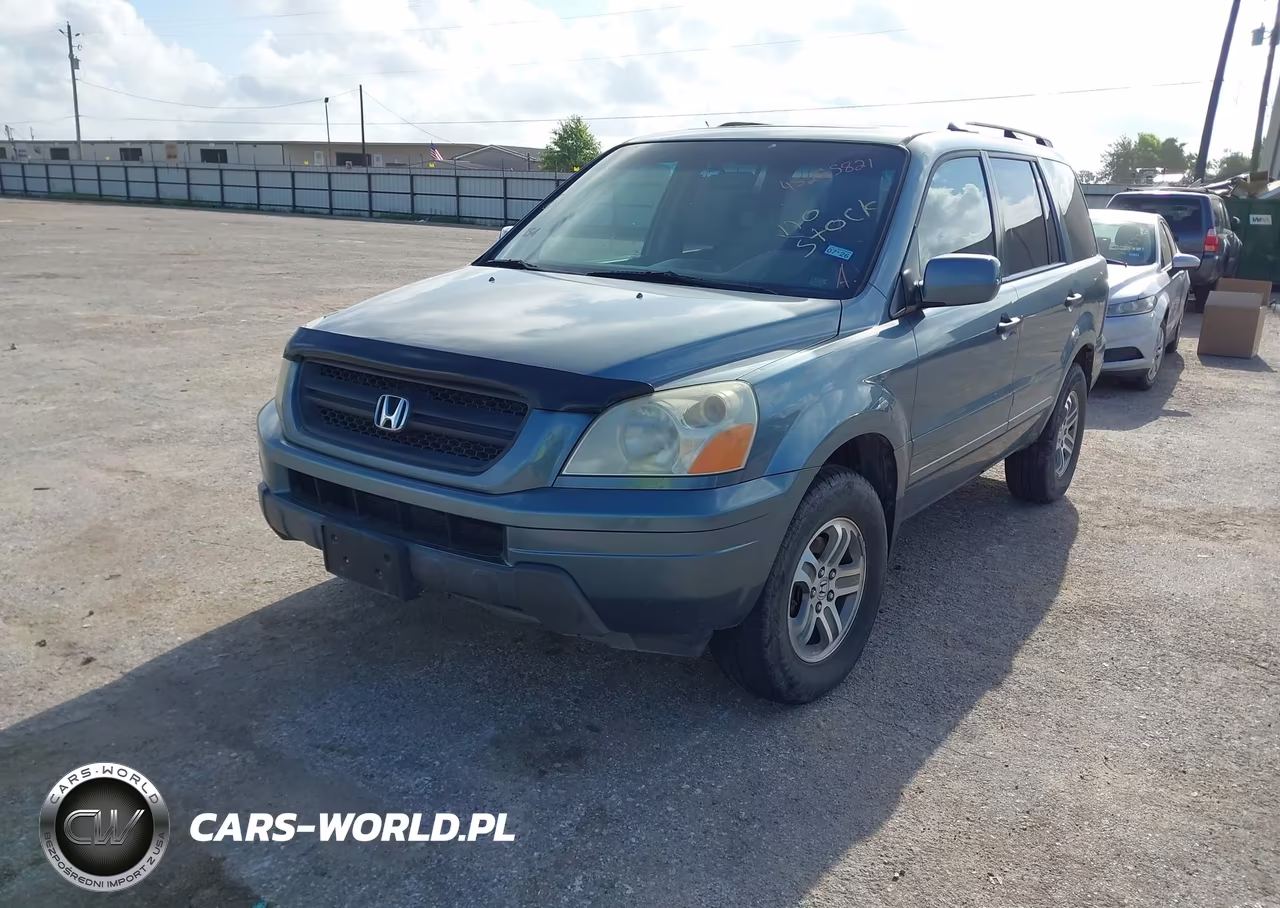2005 Honda Pilot Ex-L VIN:5FNYF18505B046878 - 2