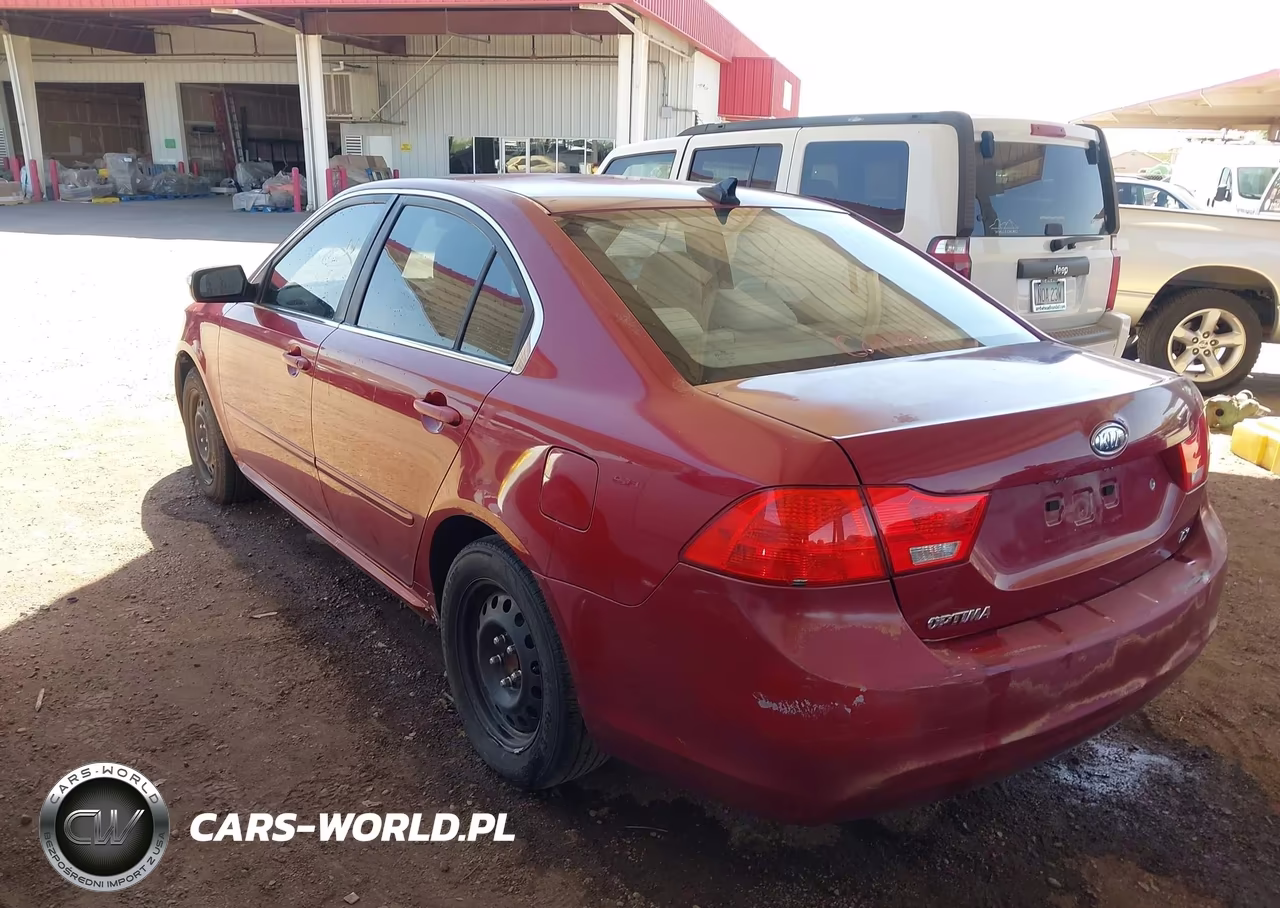 2009 Kia Optima Lx VIN:KNAGE228595308051 - 3