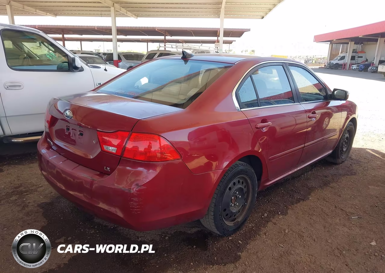 2009 Kia Optima Lx VIN:KNAGE228595308051 - 4