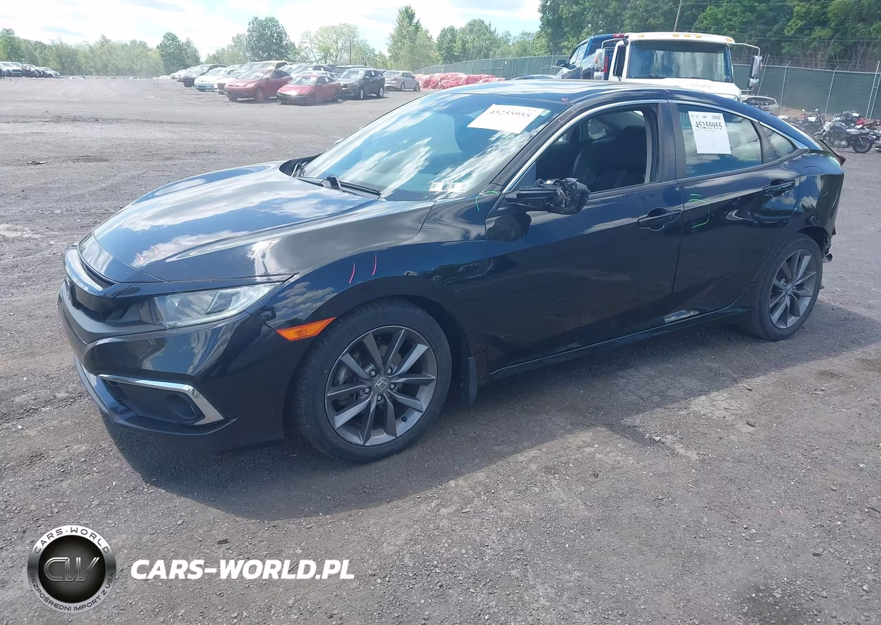 2020 Honda Civic Ex VIN:19XFC1F39LE200816 - 2