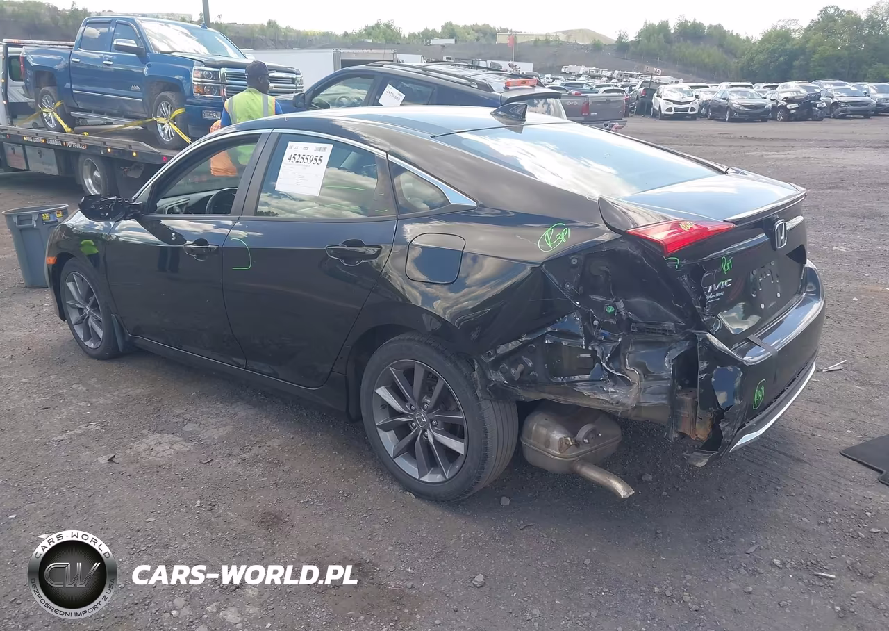2020 Honda Civic Ex VIN:19XFC1F39LE200816 - 3