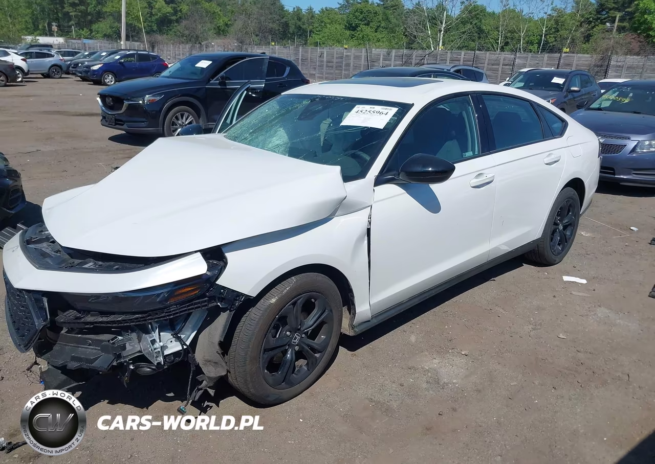 2025 Honda Accord Se VIN:1HGCY1F4XSA072943 - 2