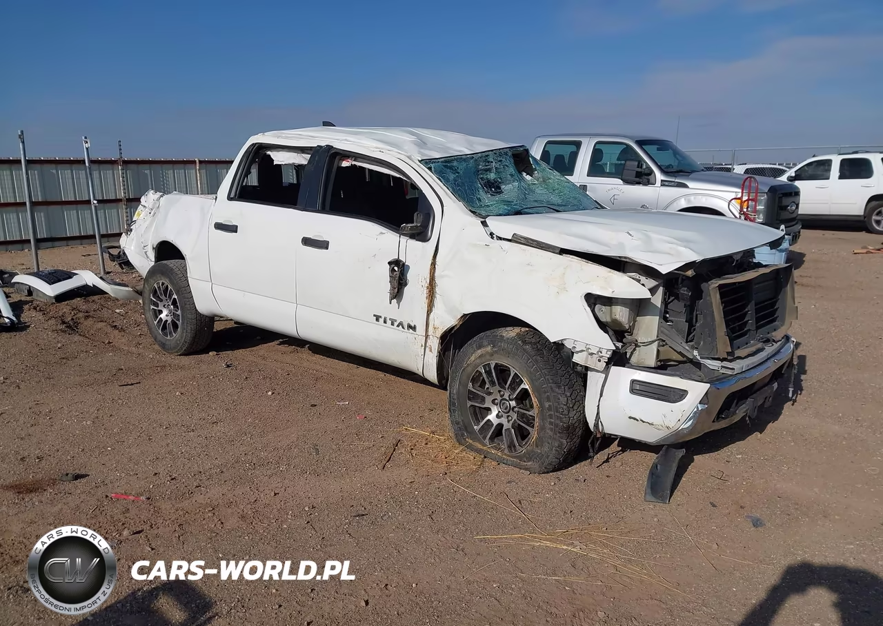 2022 Nissan Titan Sv 4X4 VIN:1N6AA1EC8NN103541 - 1