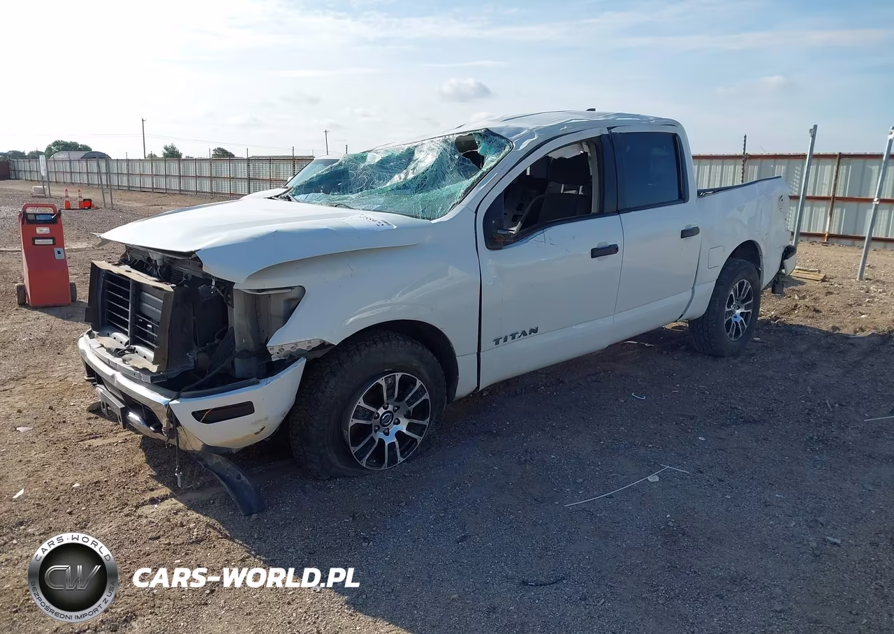 2022 Nissan Titan Sv 4X4 VIN:1N6AA1EC8NN103541 - 2