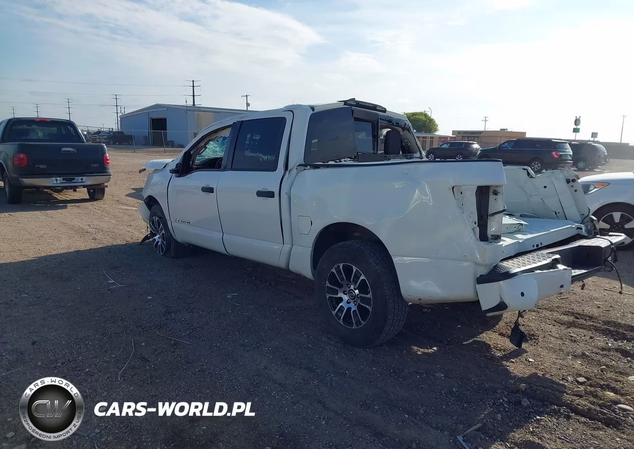 2022 Nissan Titan Sv 4X4 VIN:1N6AA1EC8NN103541 - 3