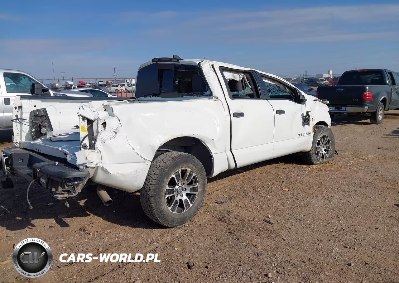 2022 Nissan Titan Sv 4X4 VIN:1N6AA1EC8NN103541 - 4