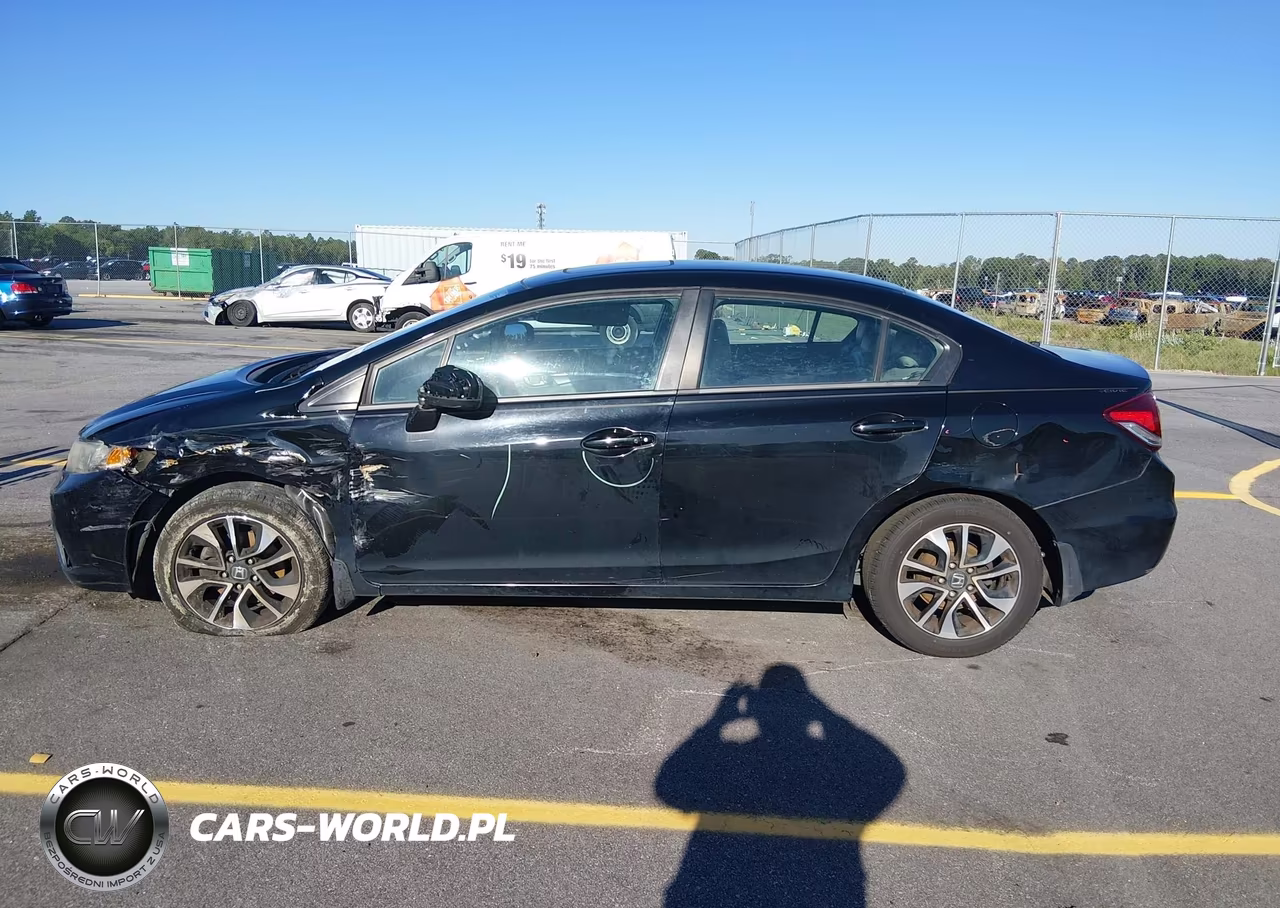 2014 Honda Civic Ex VIN:19XFB2F80EE054507 - 14