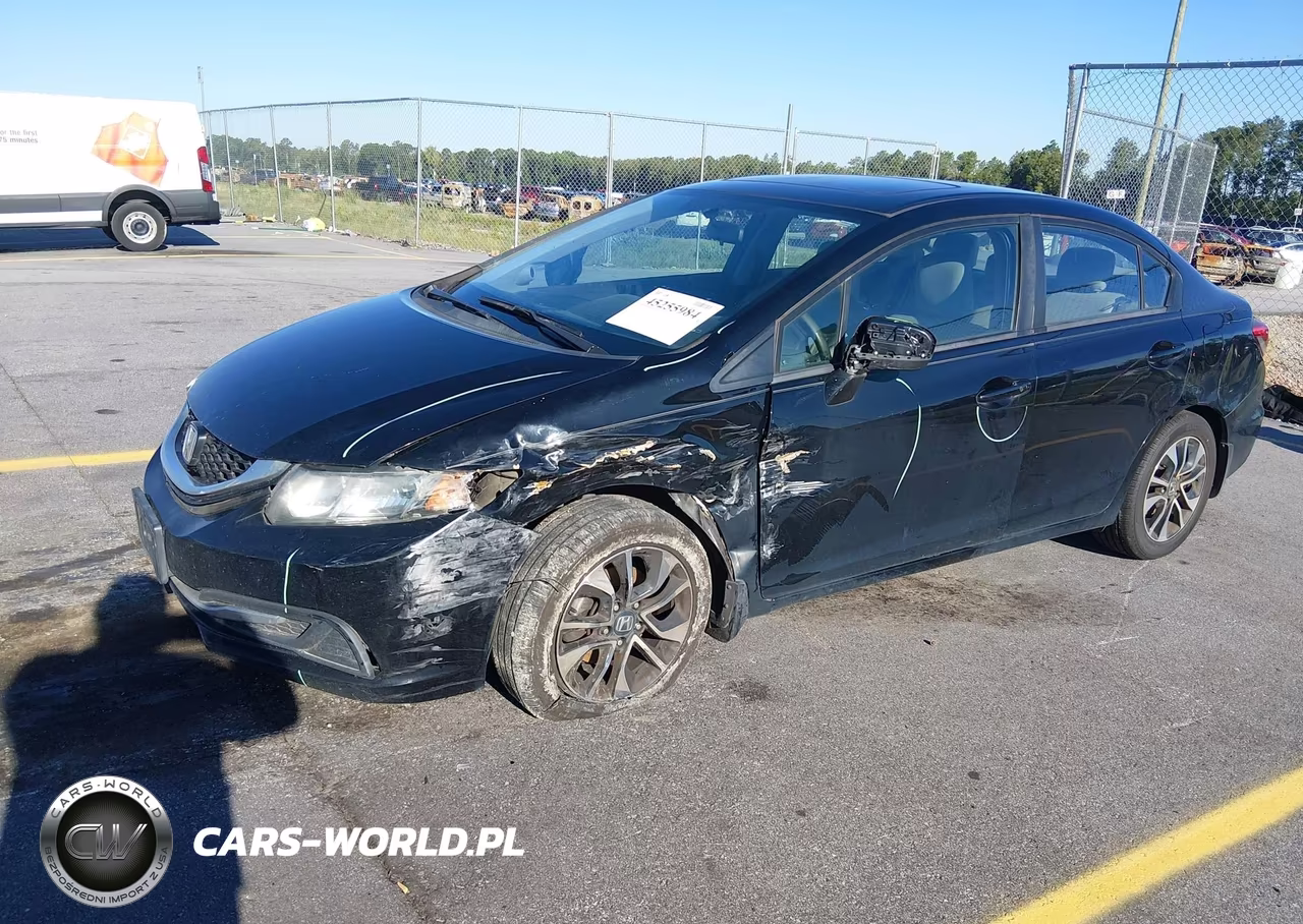 2014 Honda Civic Ex VIN:19XFB2F80EE054507 - 2