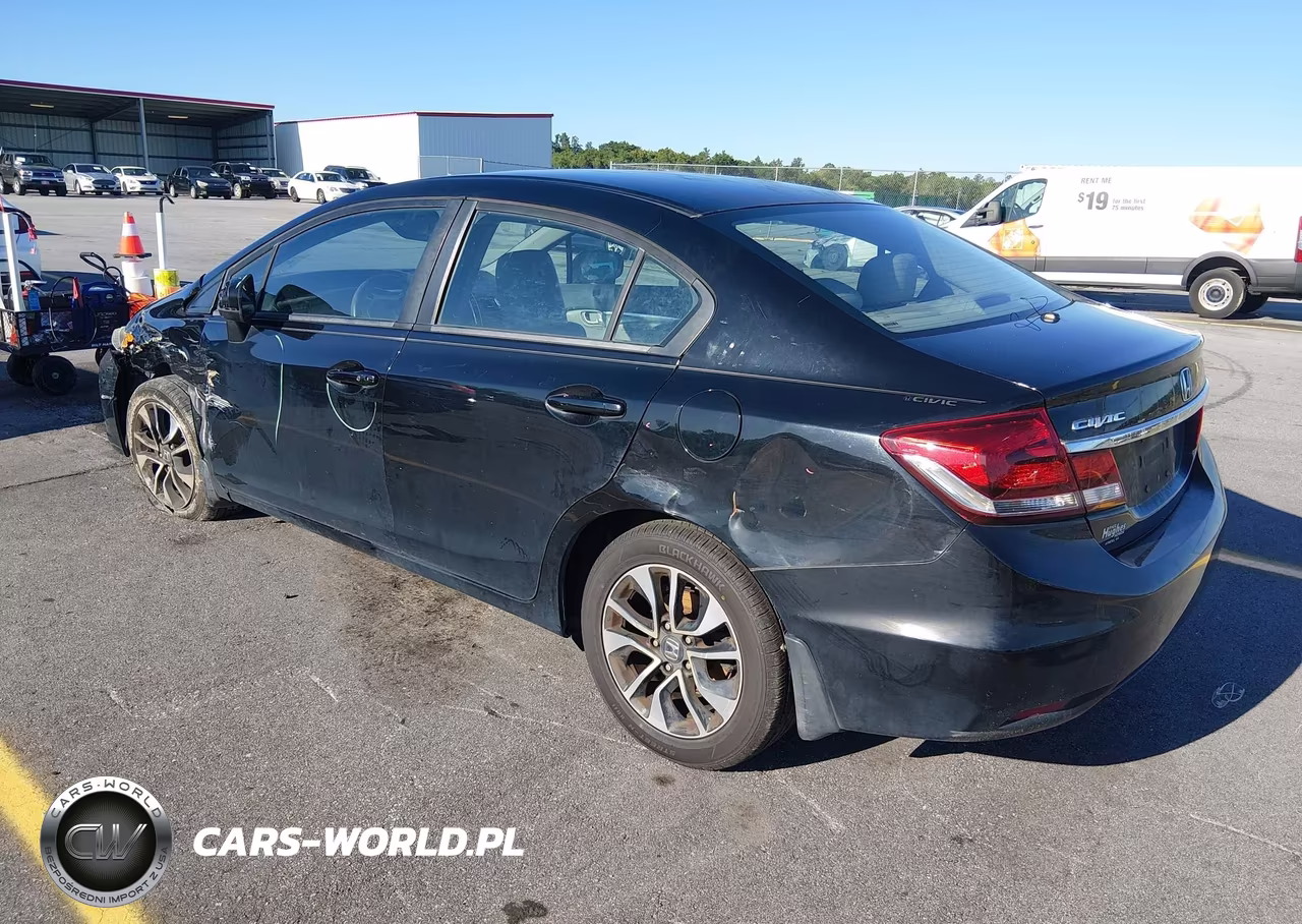 2014 Honda Civic Ex VIN:19XFB2F80EE054507 - 3