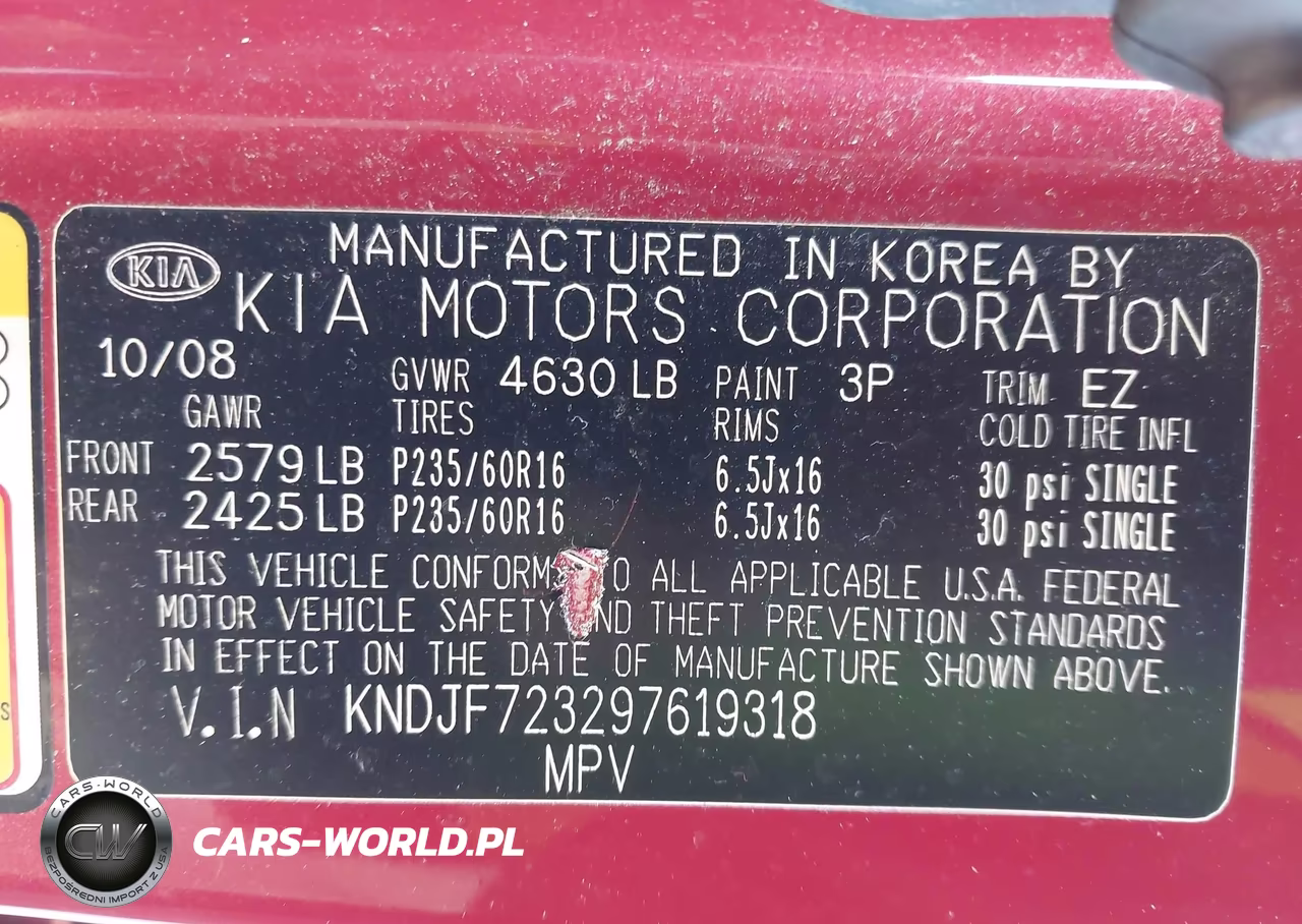 2009 Kia Sportage Lx V6 VIN:KNDJF723297619318 - 9