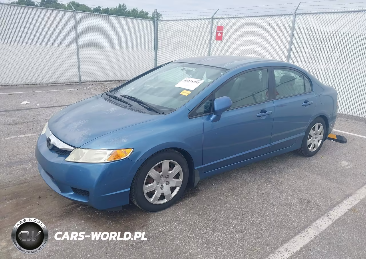 2010 Honda Civic Lx VIN:2HGFA1F54AH550543 - 2