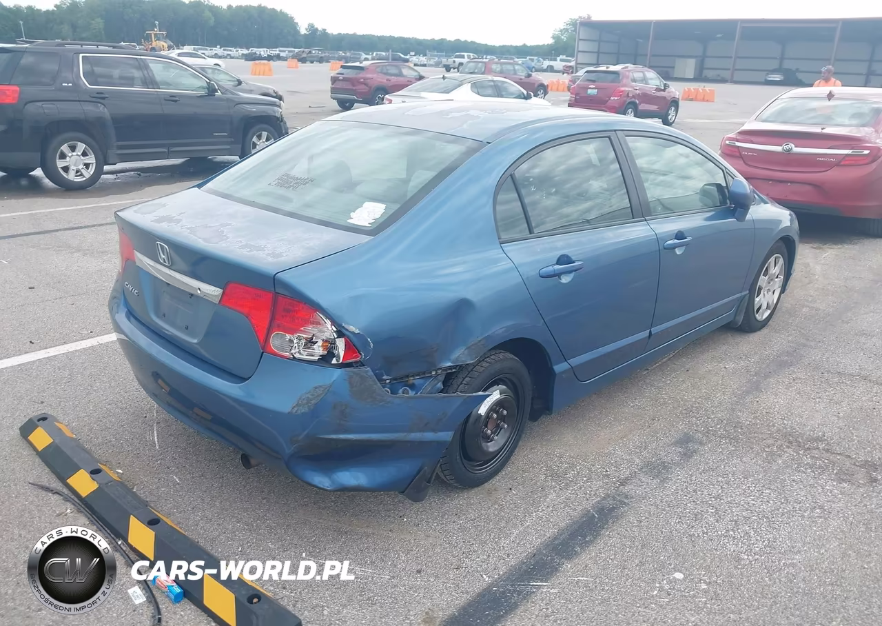 2010 Honda Civic Lx VIN:2HGFA1F54AH550543 - 4