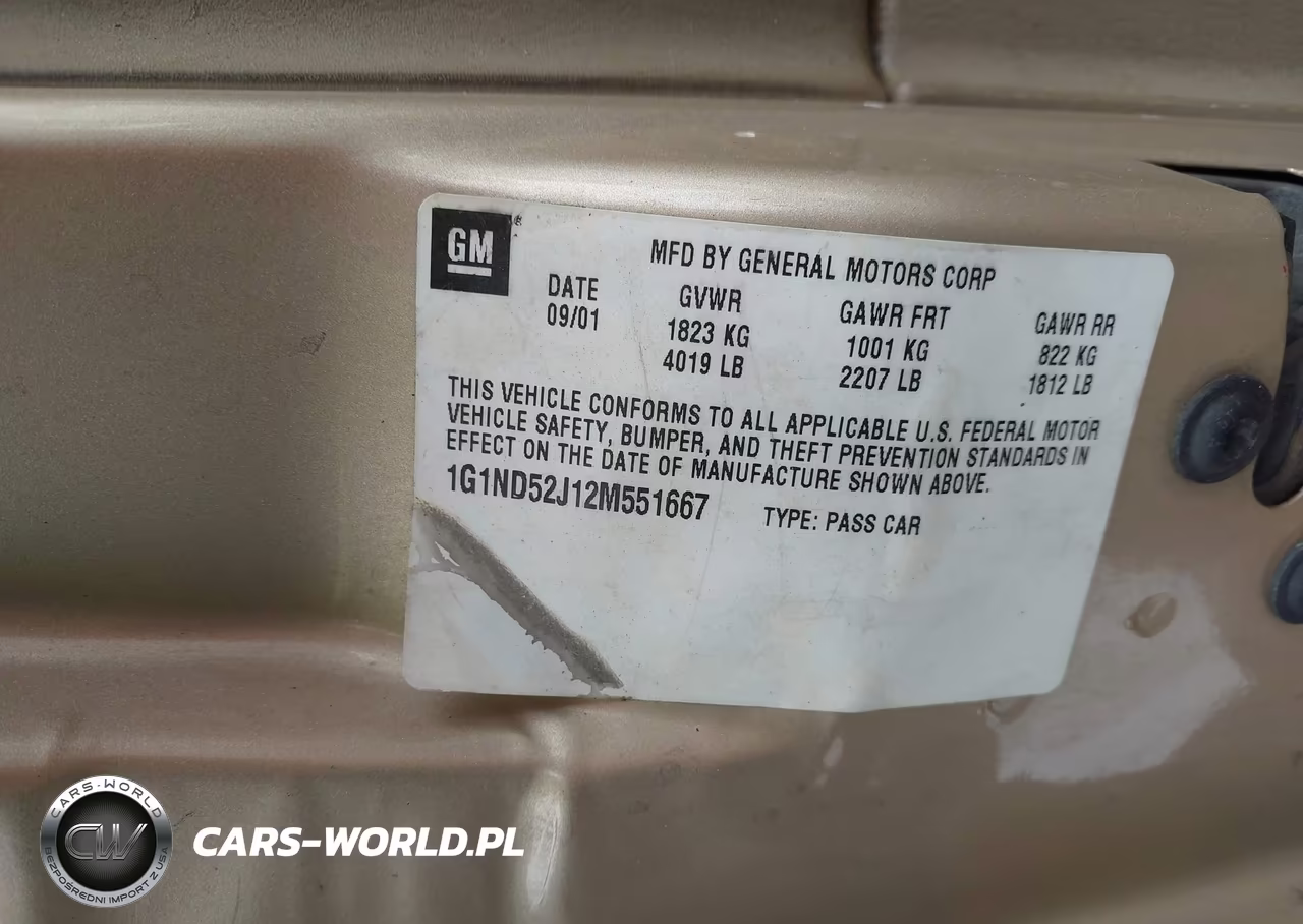 2002 Chevrolet Malibu VIN:1G1ND52J12M551667 - 9