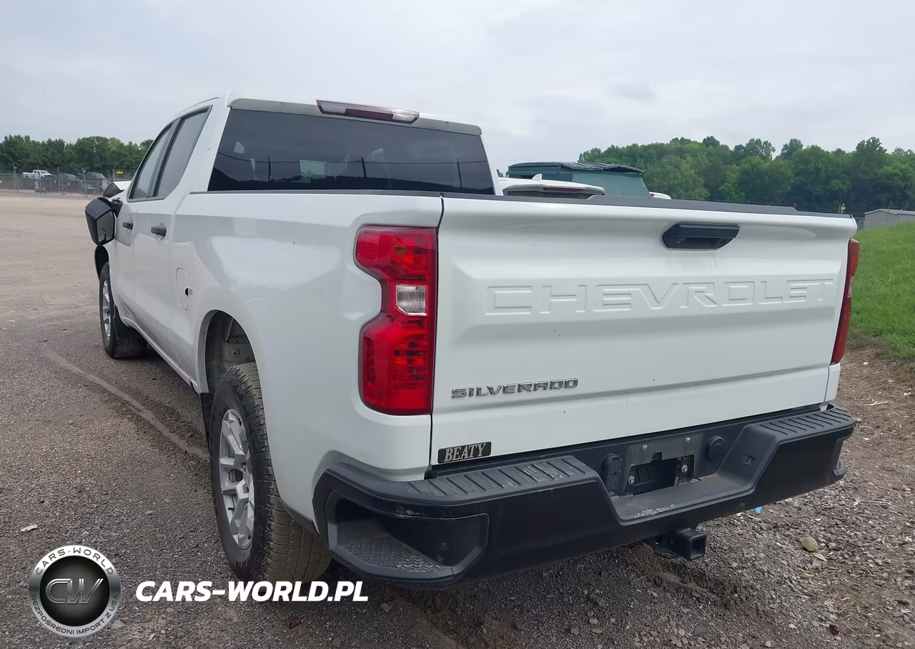 2023 Chevrolet Silverado 1500 4Wd Standard Bed Wt VIN:3GCUDAED8PG293515 - 3