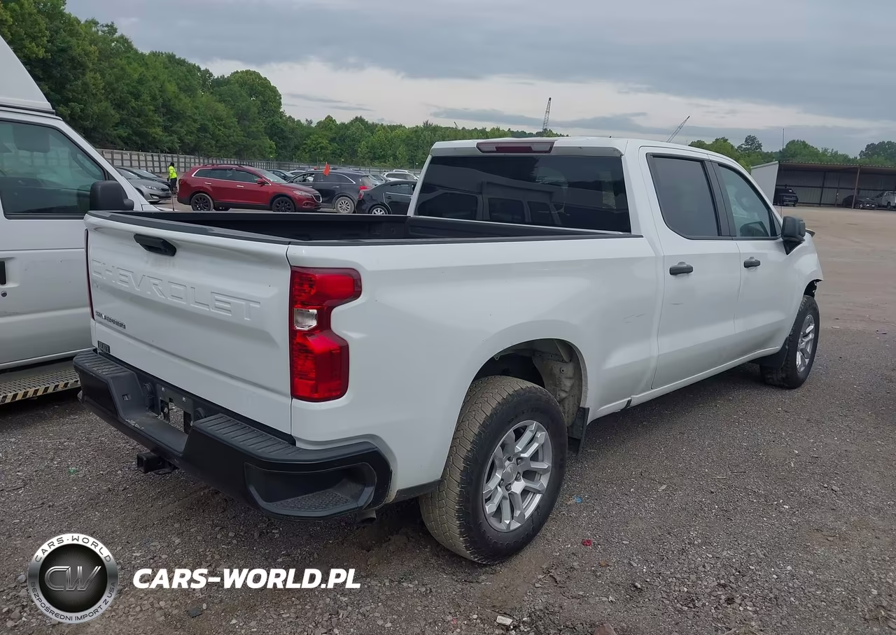 2023 Chevrolet Silverado 1500 4Wd Standard Bed Wt VIN:3GCUDAED8PG293515 - 4