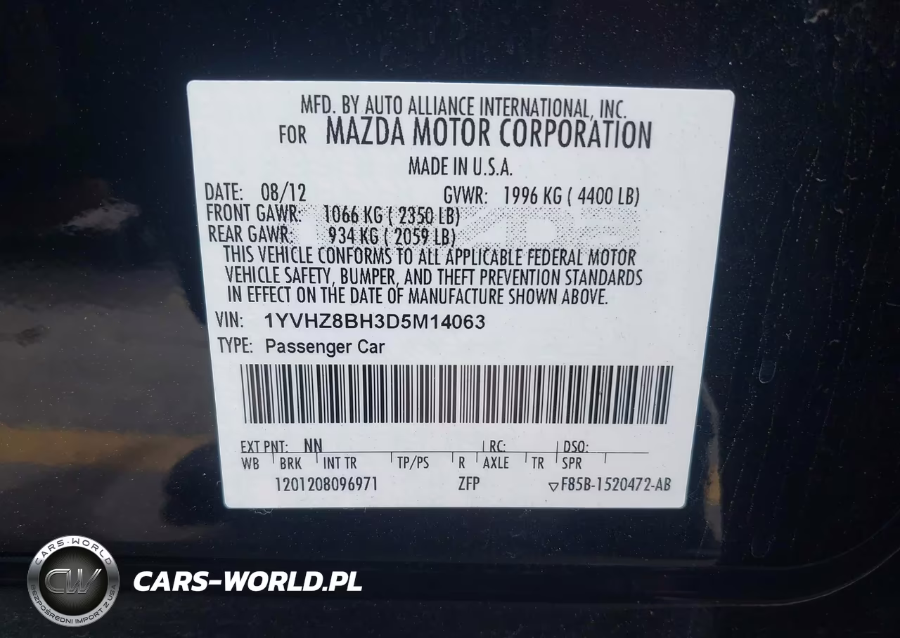 2013 Mazda Mazda6 I Sport VIN:1YVHZ8BH3D5M14063 - 9