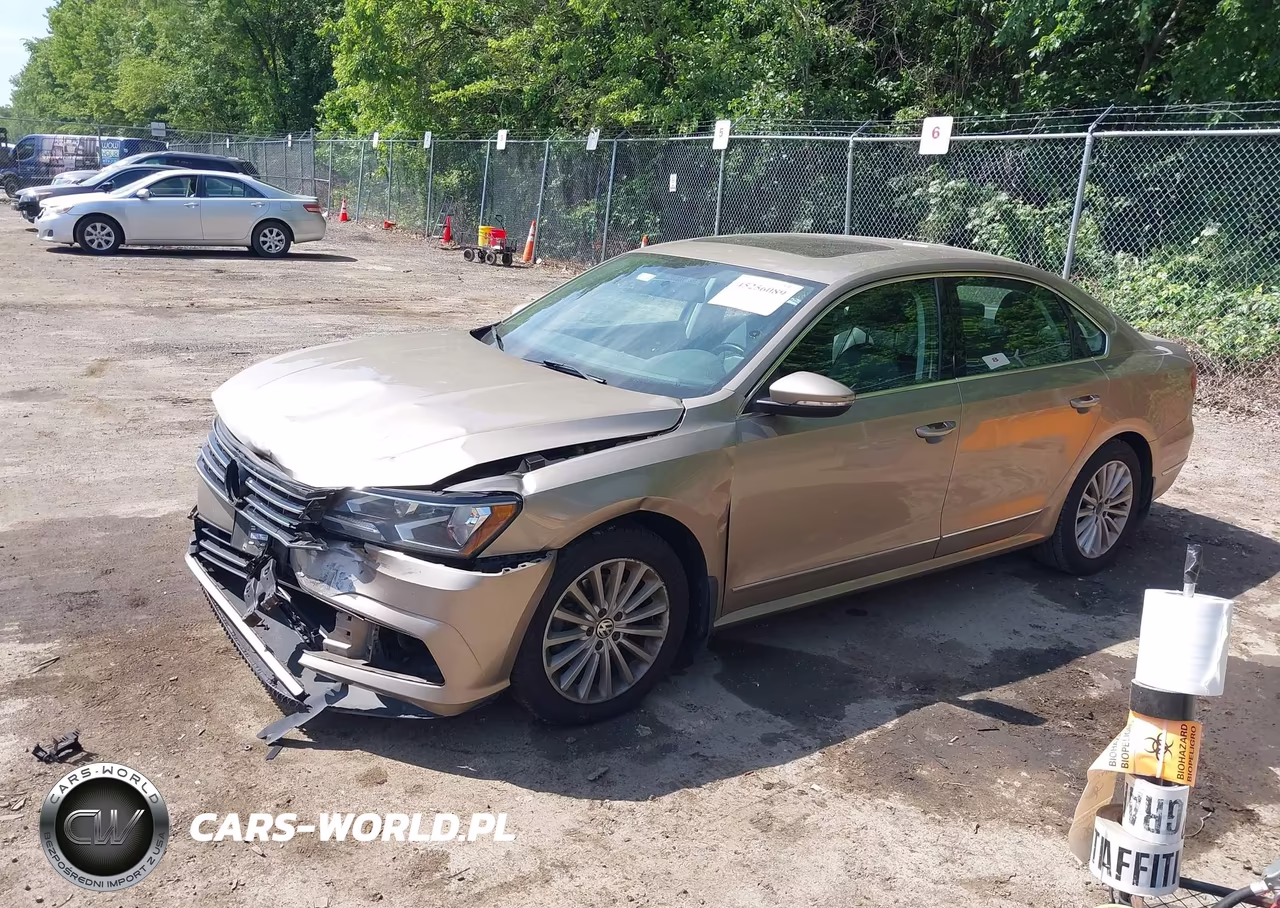 2016 Volkswagen Passat 1.8T Se VIN:1VWBT7A31GC012018 - 2