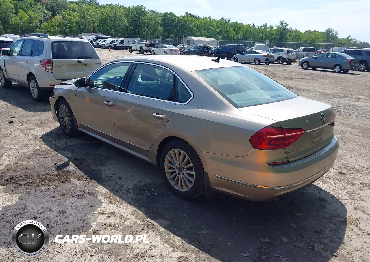 2016 Volkswagen Passat 1.8T Se VIN:1VWBT7A31GC012018 - 3