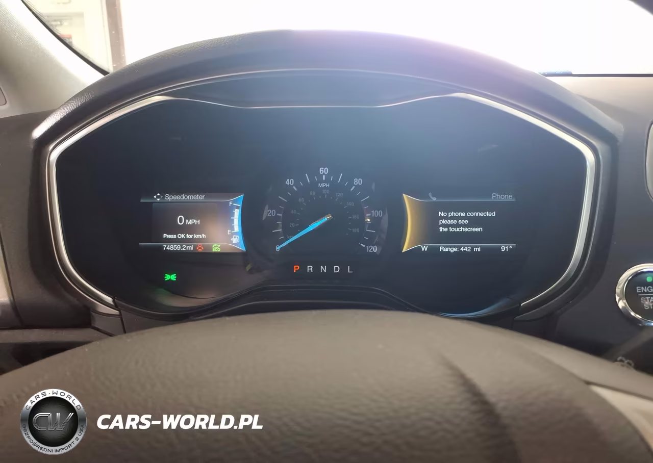2019 Ford Fusion Hybrid Se VIN:3FA6P0LU5KR274100 - 7