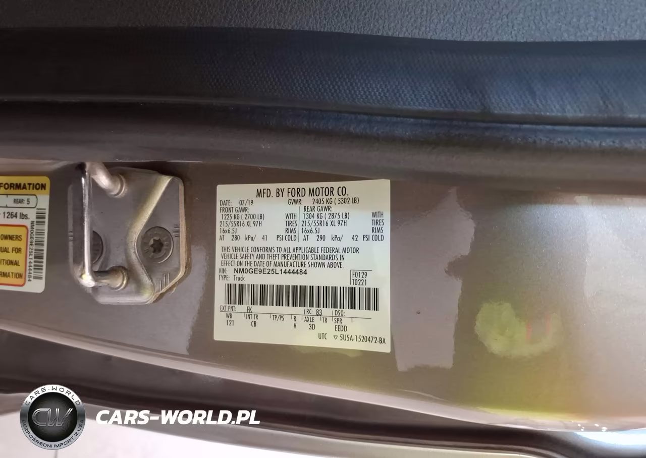 2020 Ford Transit Connect Xl Passenger VIN:NM0GE9E25L1444484 - 9