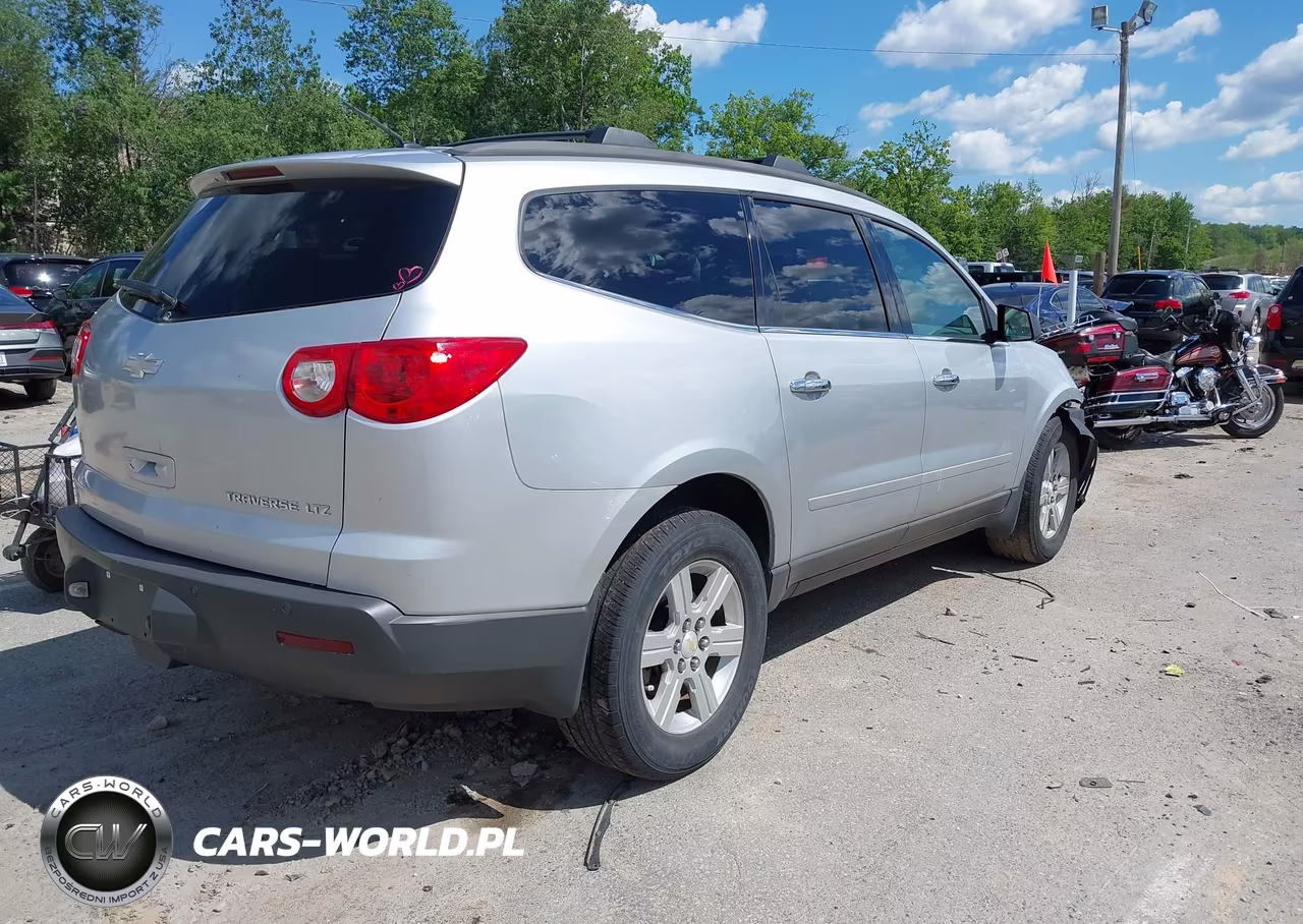 2011 Chevrolet Traverse 2Lt VIN:1GNKVJEDXBJ187148 - 2