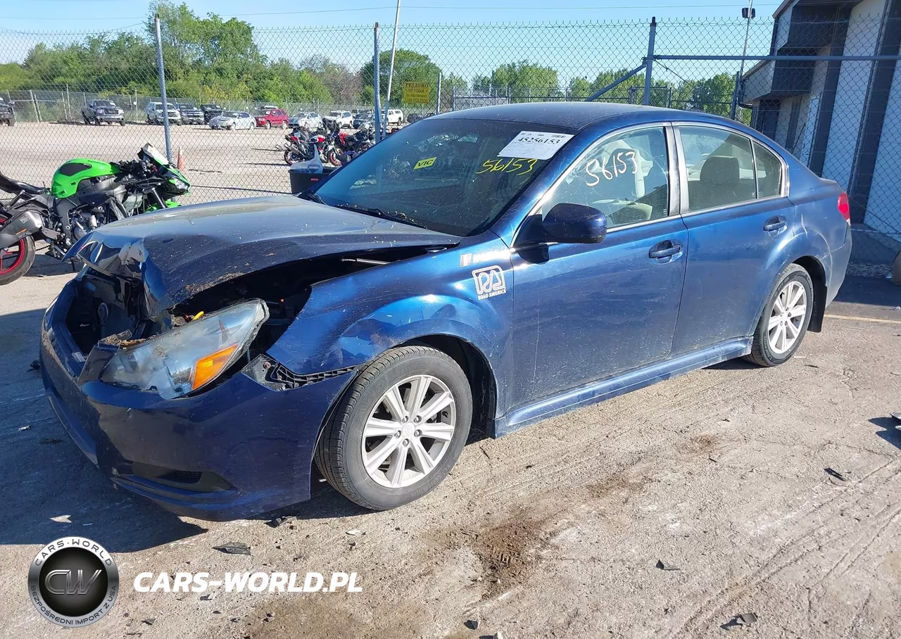 2010 Subaru Legacy 2.5I Premium VIN:4S3BMCB63A3245438 - 2