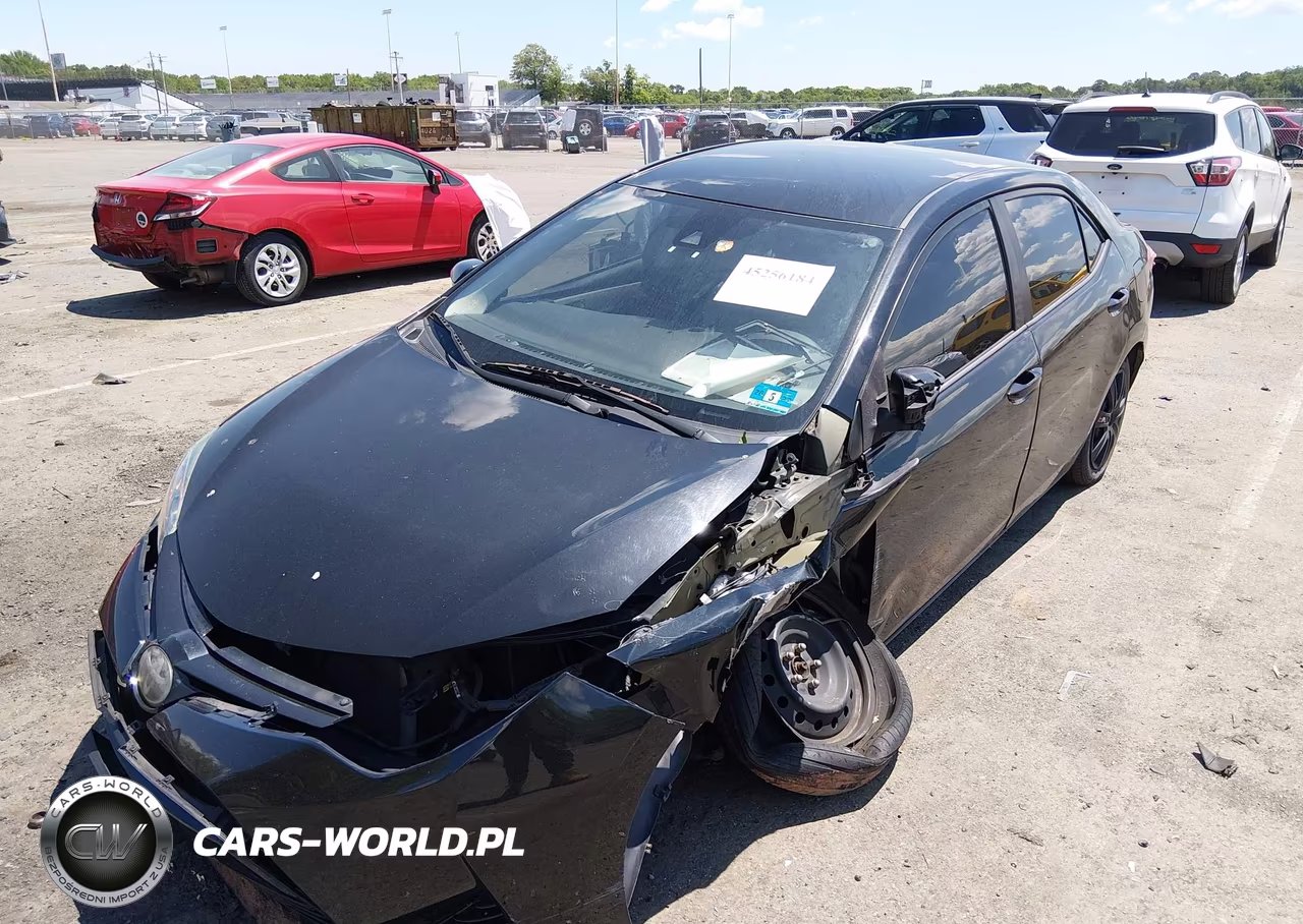 2018 Toyota Corolla Le VIN:2T1BURHE2JC117412 - 2