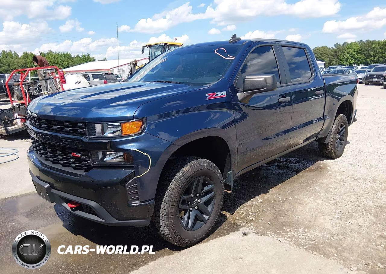 2022 Chevrolet Silverado 1500 Ltd 4Wd Short Bed Custom Trail Boss VIN:1GCPYCEK5NZ142009 - 2