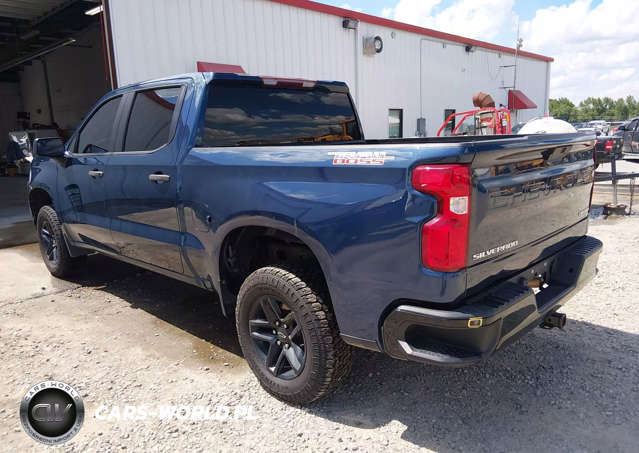 2022 Chevrolet Silverado 1500 Ltd 4Wd Short Bed Custom Trail Boss VIN:1GCPYCEK5NZ142009 - 3