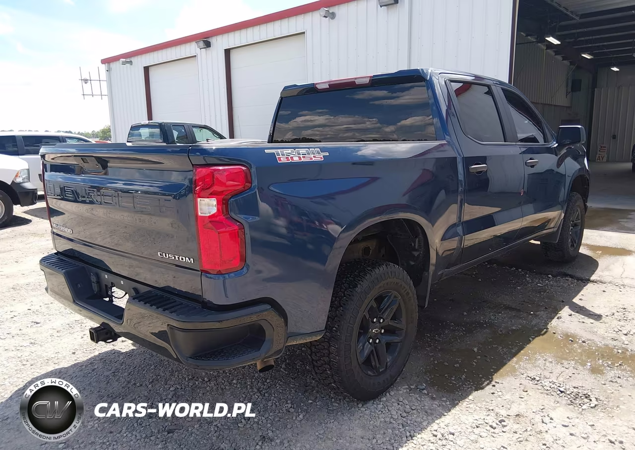 2022 Chevrolet Silverado 1500 Ltd 4Wd Short Bed Custom Trail Boss VIN:1GCPYCEK5NZ142009 - 4