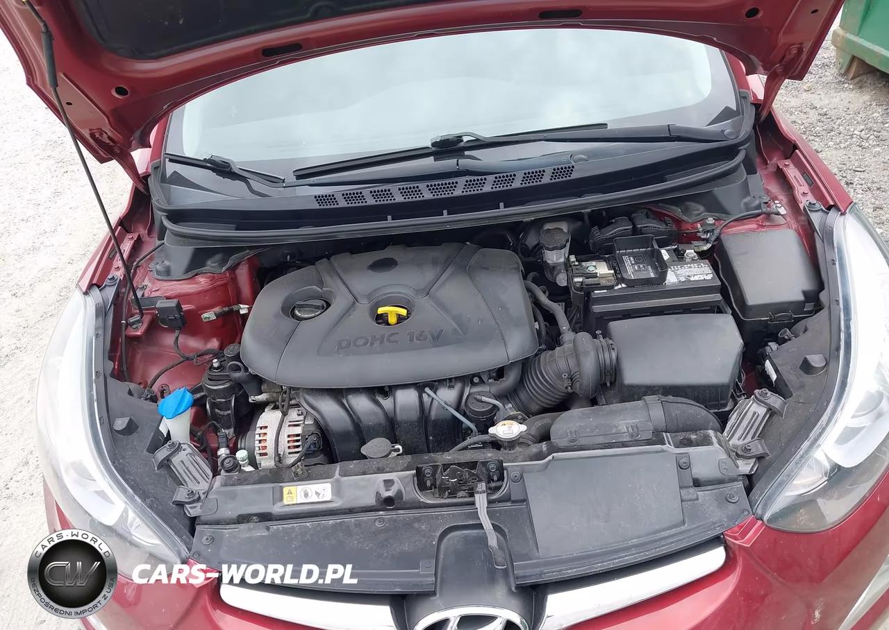 2014 Hyundai Elantra Limited VIN:5NPDH4AE8EH542310 - 10