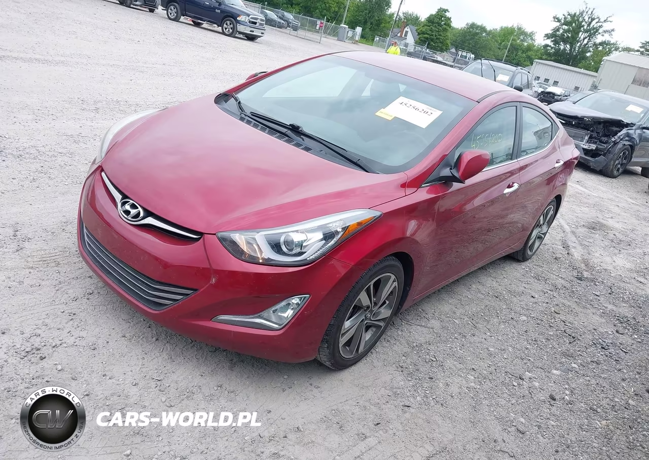 2014 Hyundai Elantra Limited VIN:5NPDH4AE8EH542310 - 2
