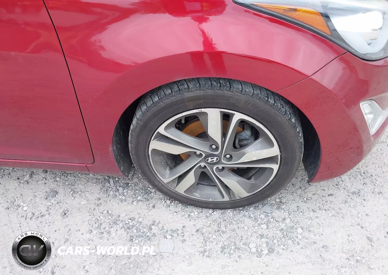 2014 Hyundai Elantra Limited VIN:5NPDH4AE8EH542310 - 6
