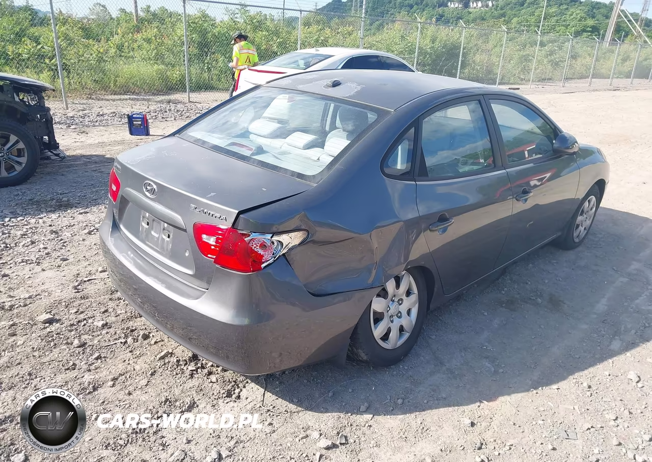 2008 Hyundai Elantra Gls-Se VIN:KMHDU46D28U386508 - 4