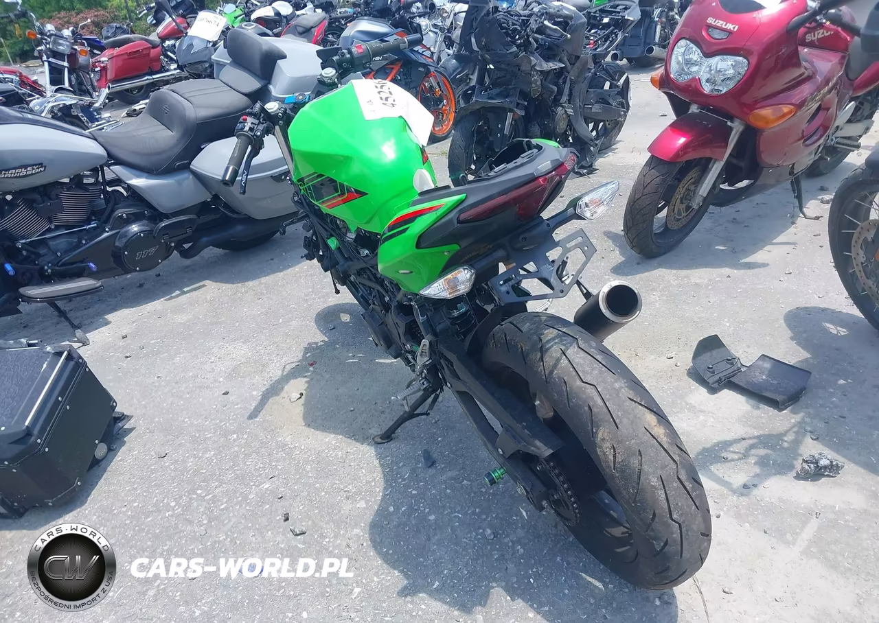 2024 Kawasaki Ex500 H VIN:ML5EXGH15RDA26152 - 3