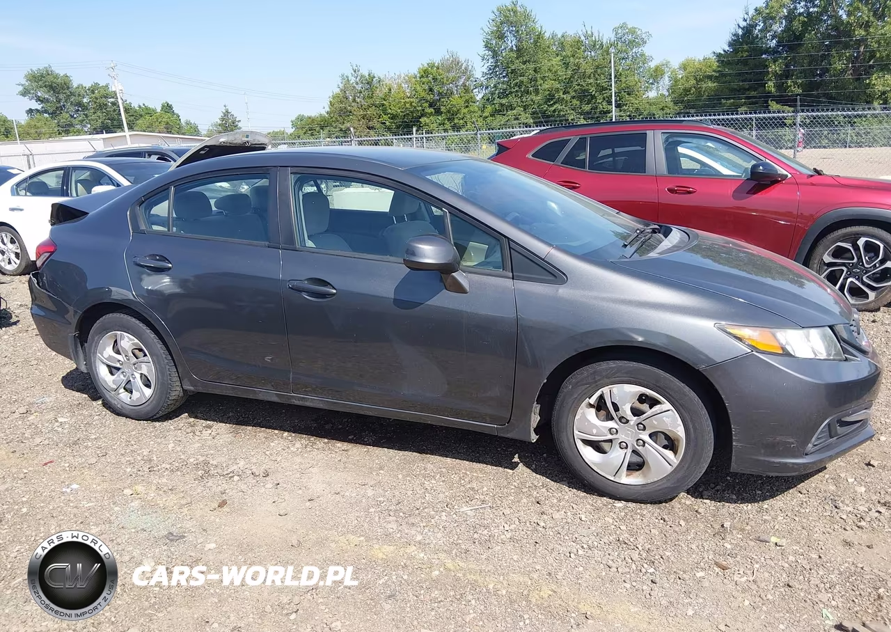 2013 Honda Civic Lx VIN:2HGFB2F55DH569514 - 13
