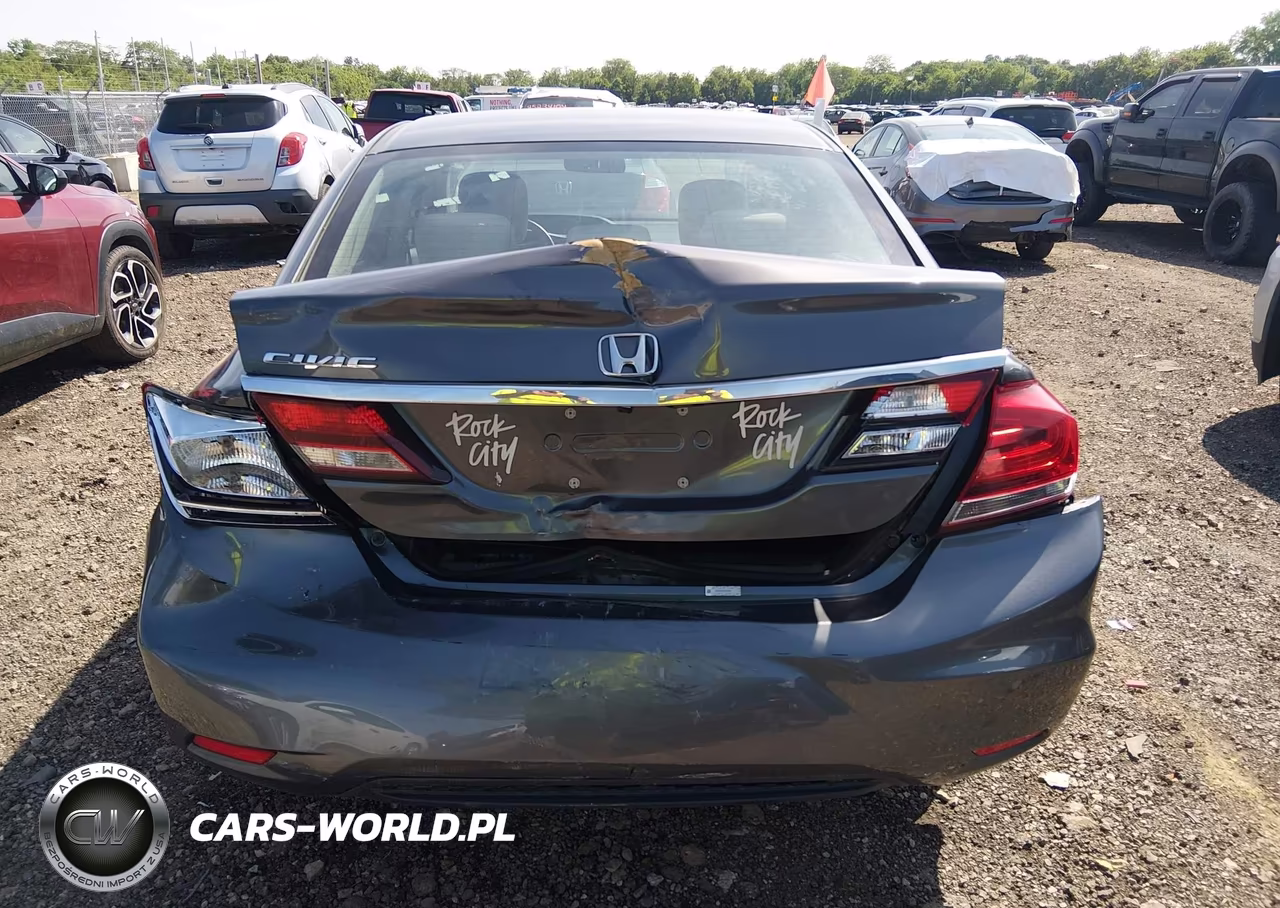 2013 Honda Civic Lx VIN:2HGFB2F55DH569514 - 16