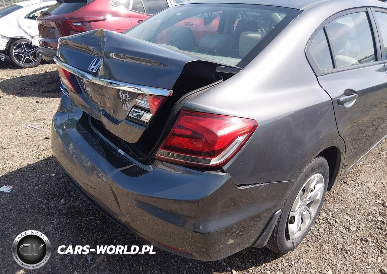2013 Honda Civic Lx VIN:2HGFB2F55DH569514 - 17