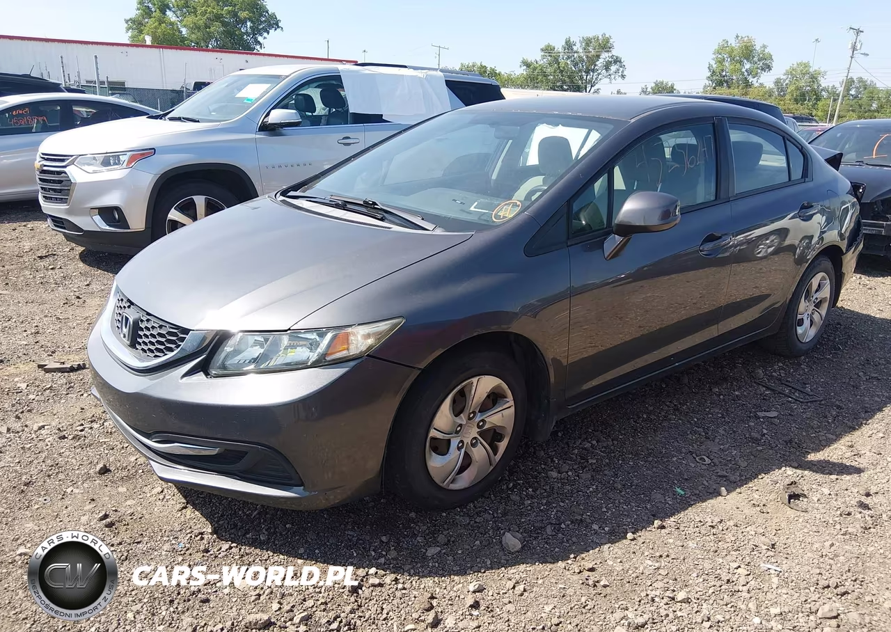 2013 Honda Civic Lx VIN:2HGFB2F55DH569514 - 2