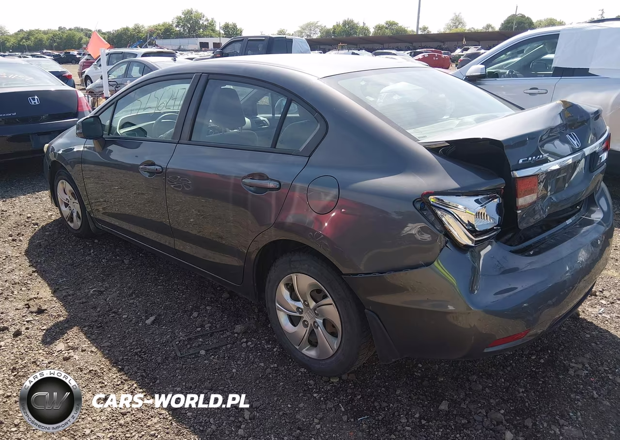 2013 Honda Civic Lx VIN:2HGFB2F55DH569514 - 3