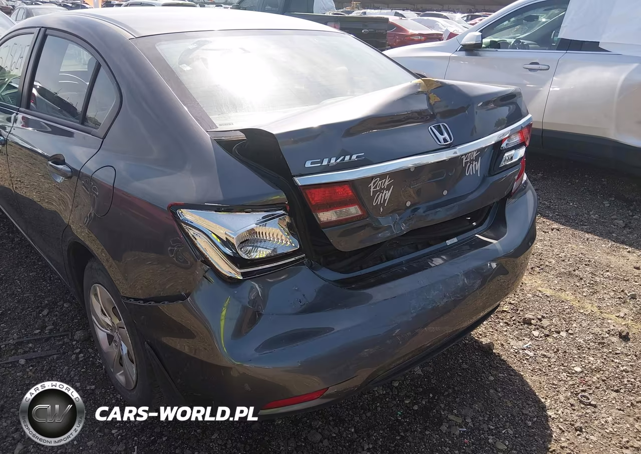 2013 Honda Civic Lx VIN:2HGFB2F55DH569514 - 6